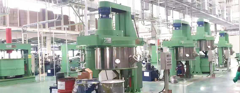 Double planetary mixer manufacturing workshop