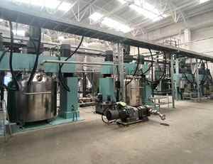 Adhesive production line